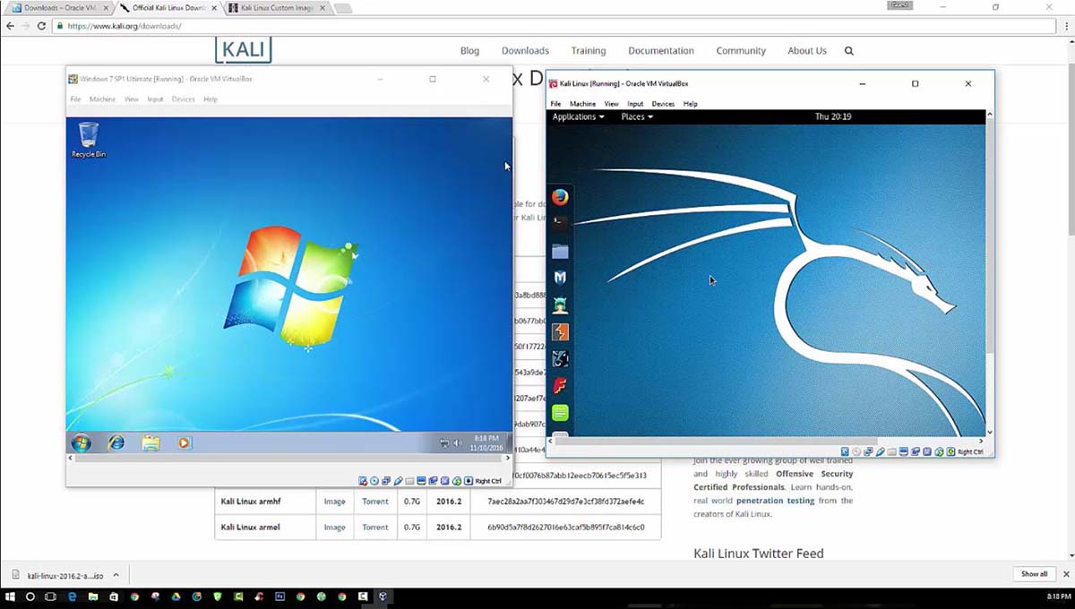 Virtualbox Windows 7 Image Newsites